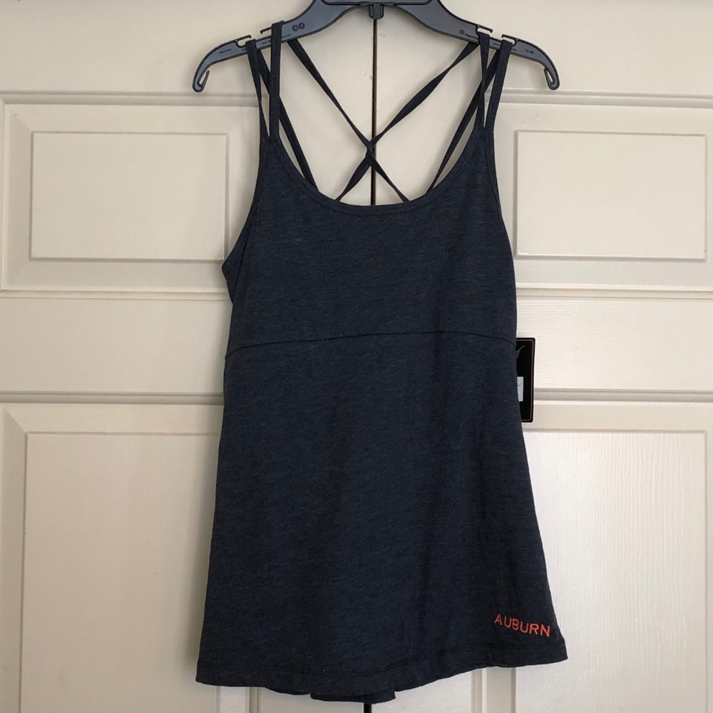 Auburn UA Criss Cross Tank - Small - Shelf Bra